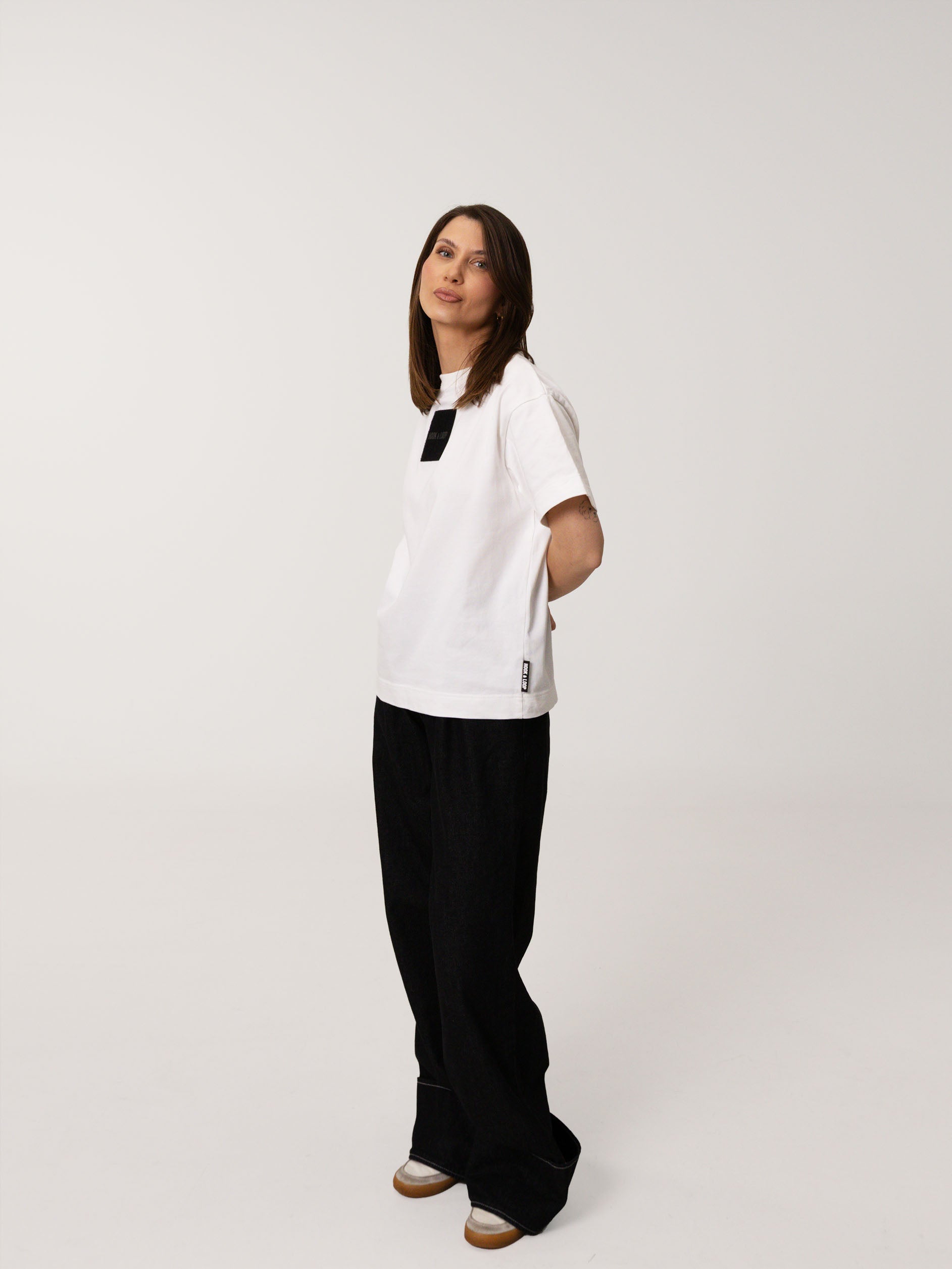 Loop Tee Ice White