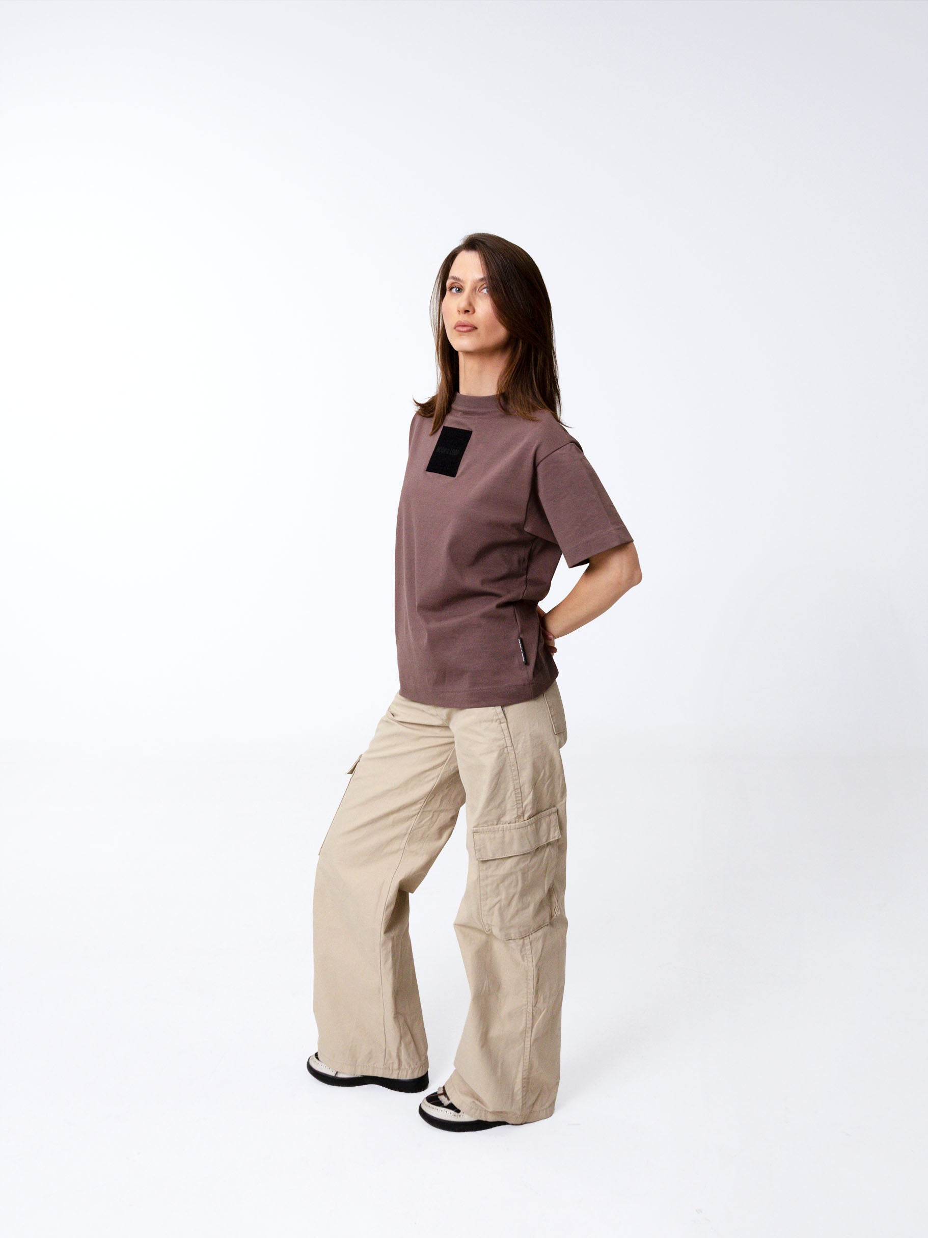 Loop Tee Creamy Mocha