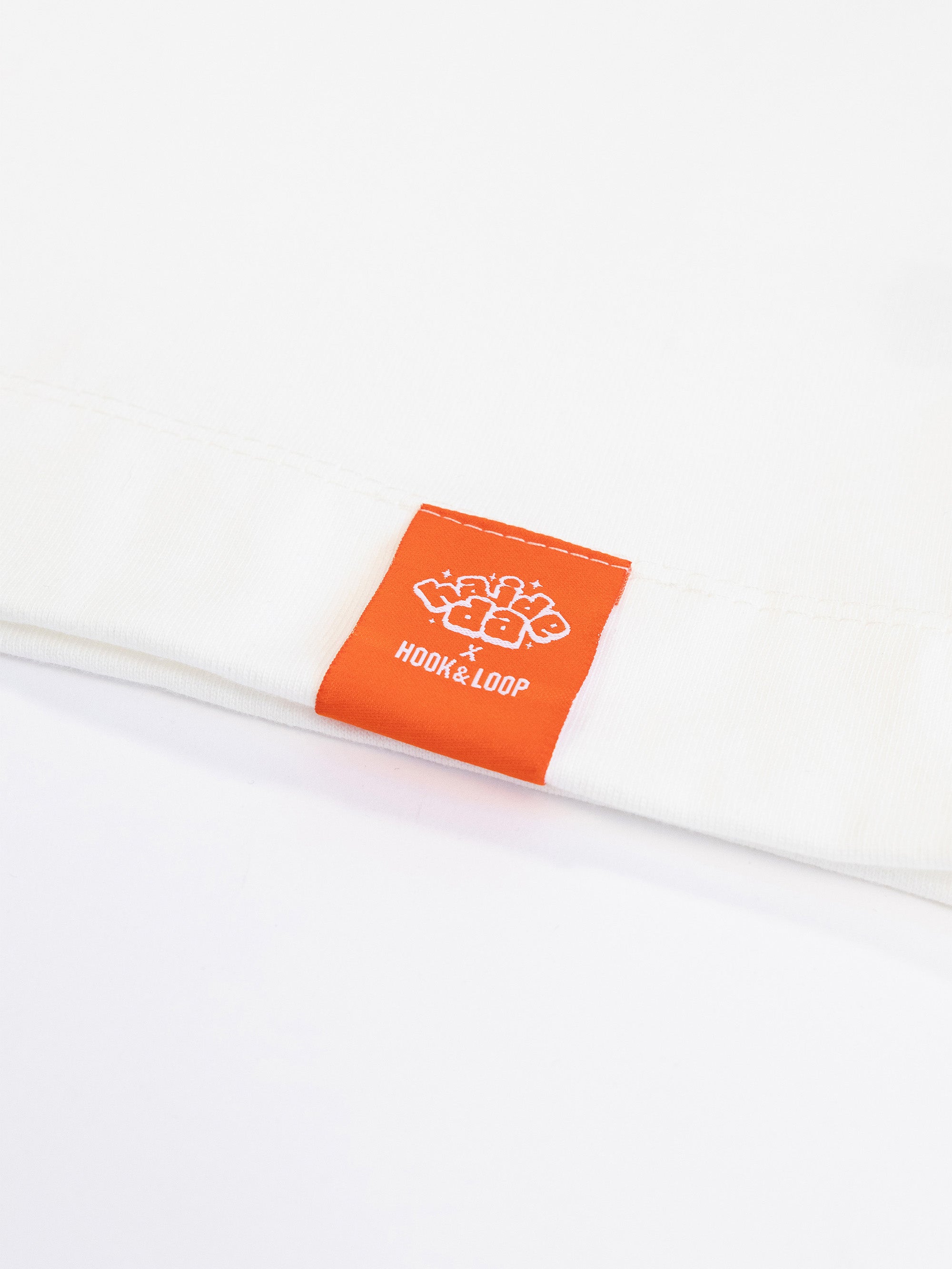 HAJDE DA x Hook & Loop bela majica iz kolaboracije #color_white