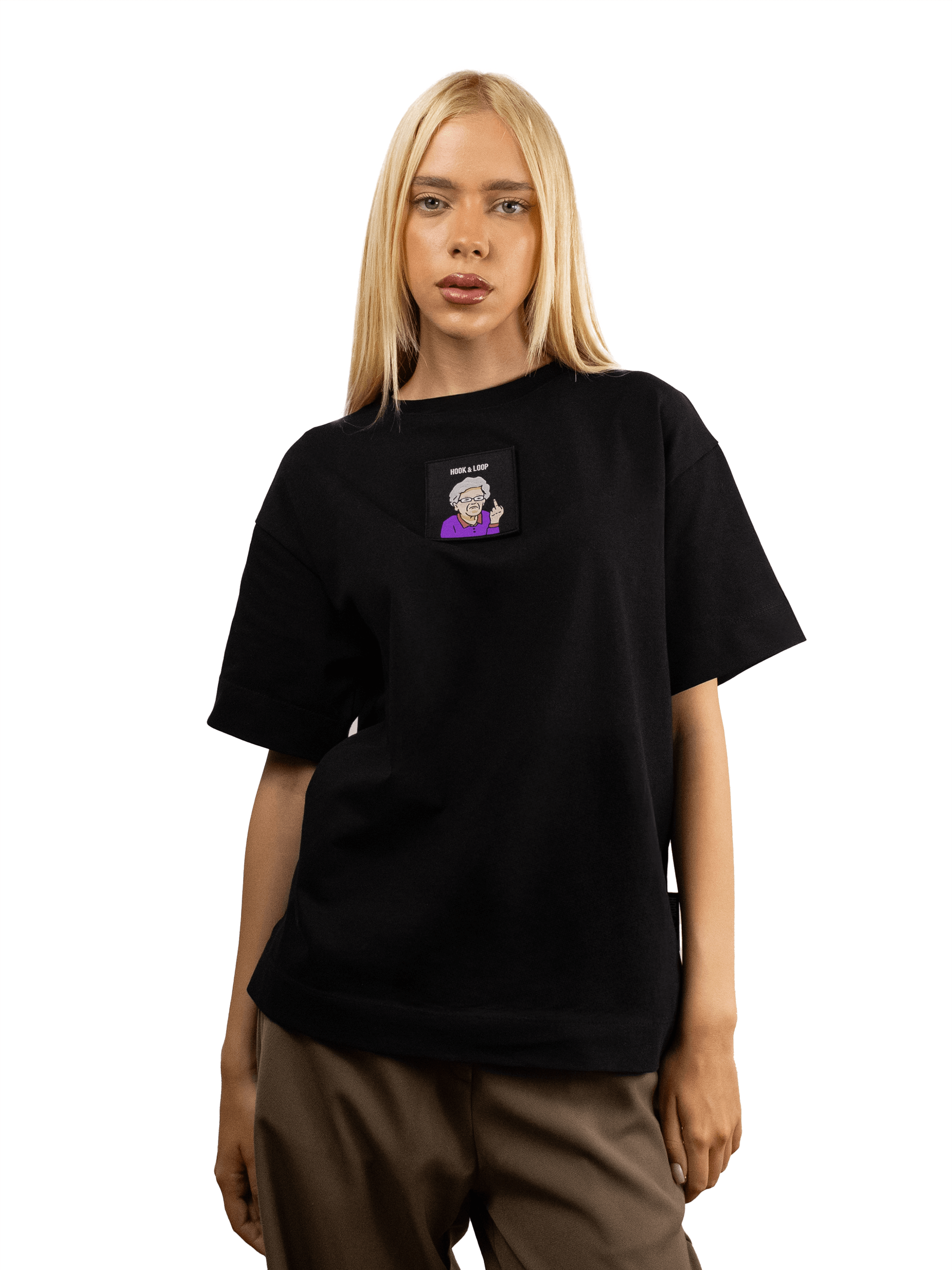Loop Tee + Milunka- Patch