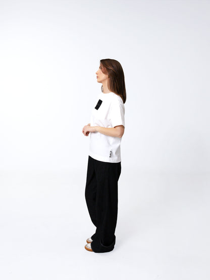 Loop Tee Ice White