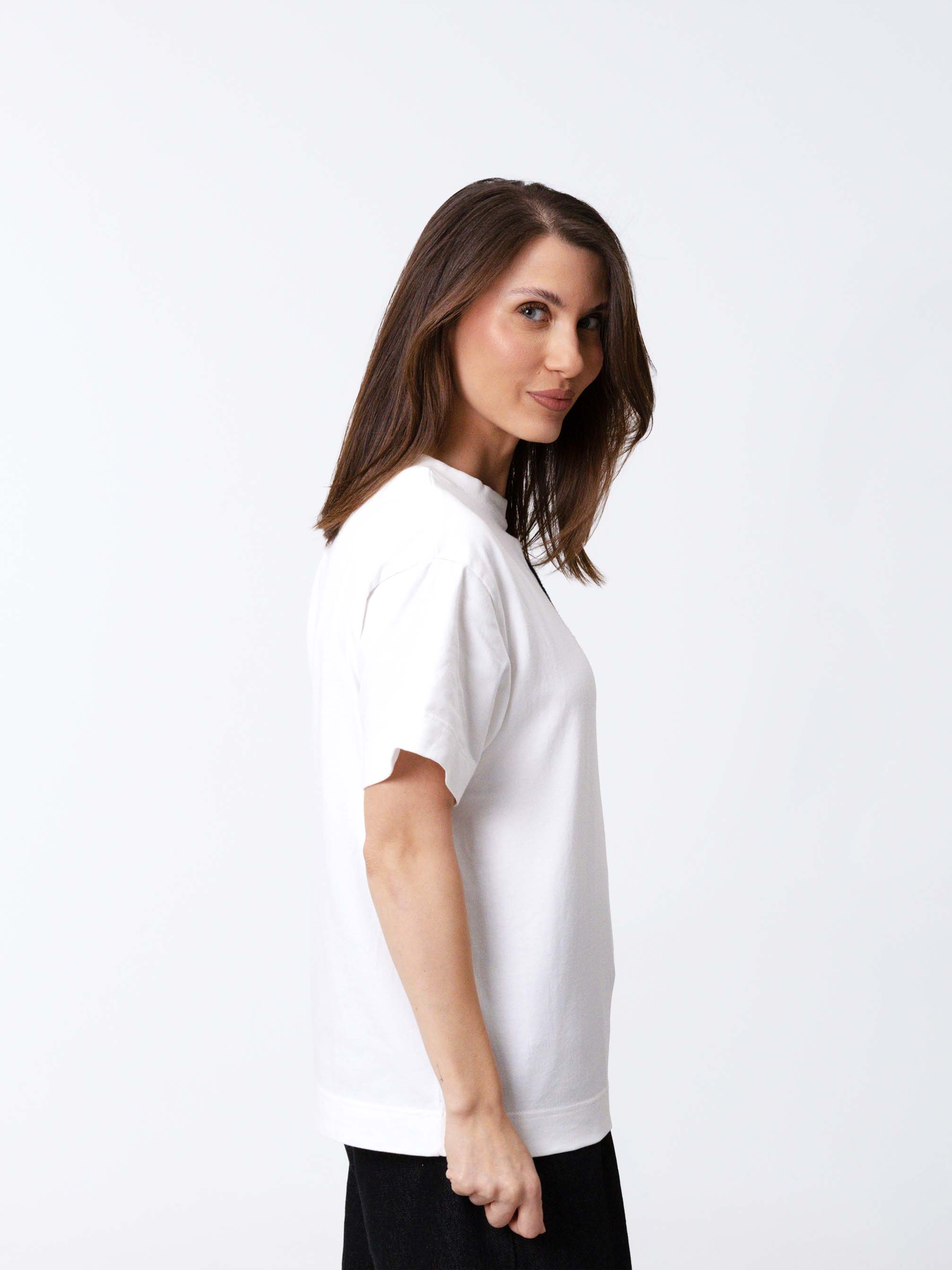 Loop Tee Ice White