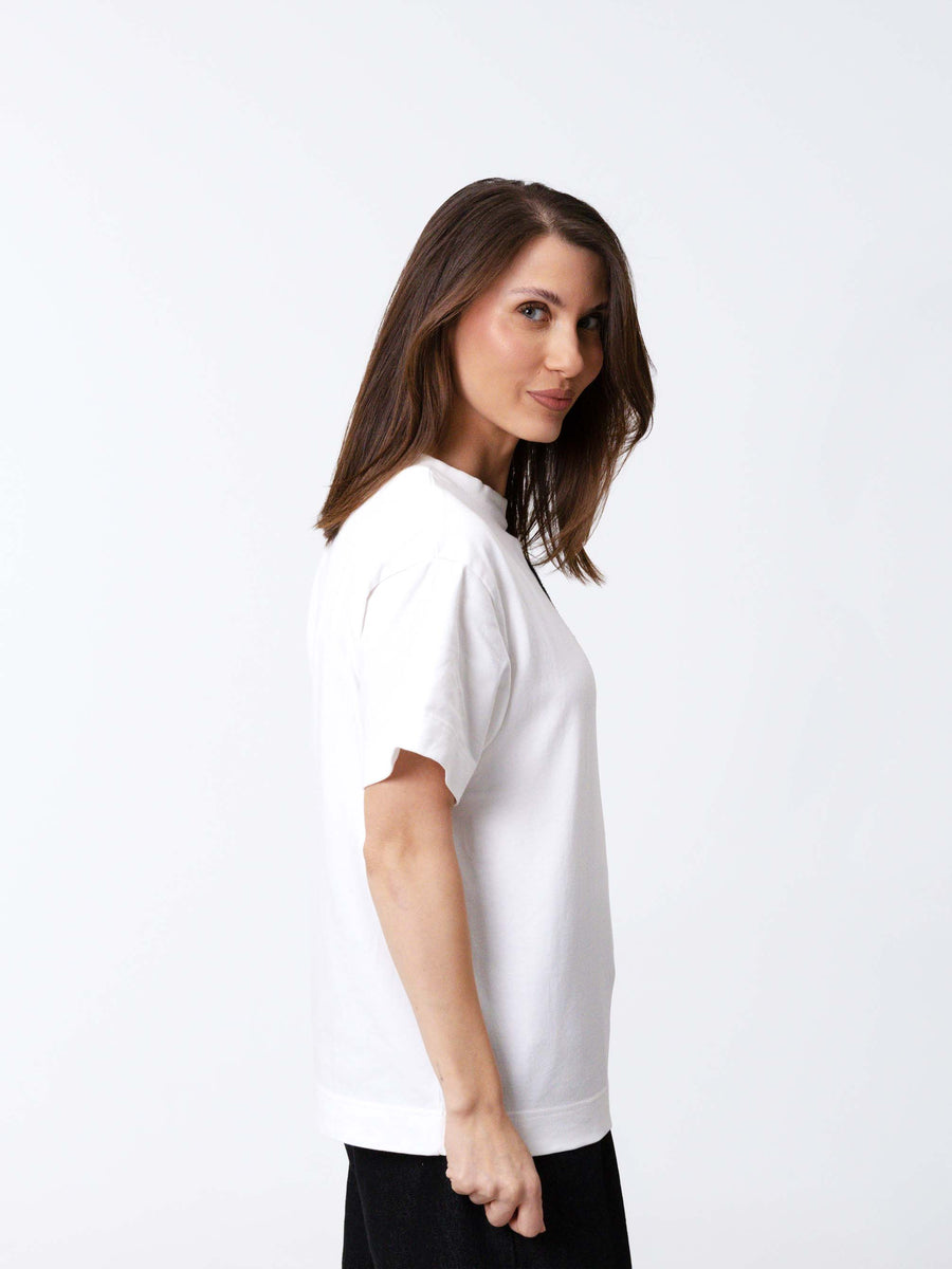 Loop Tee Ice White