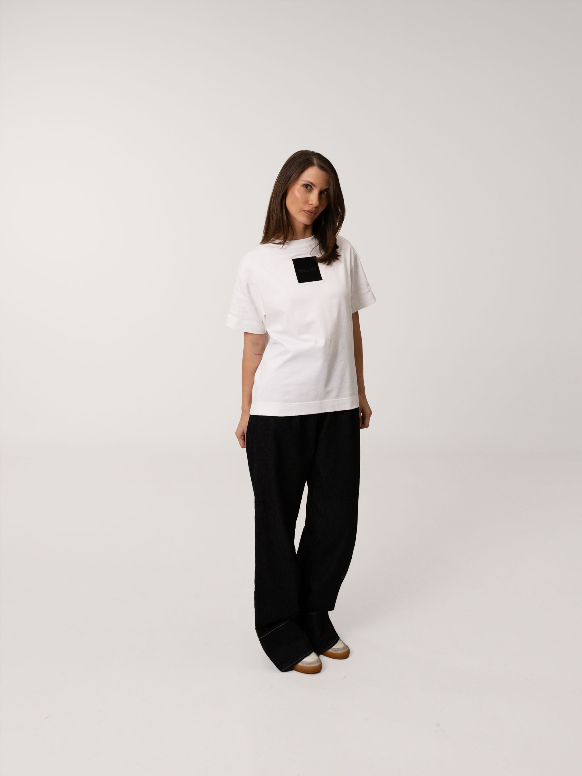 Loop Tee Ice White