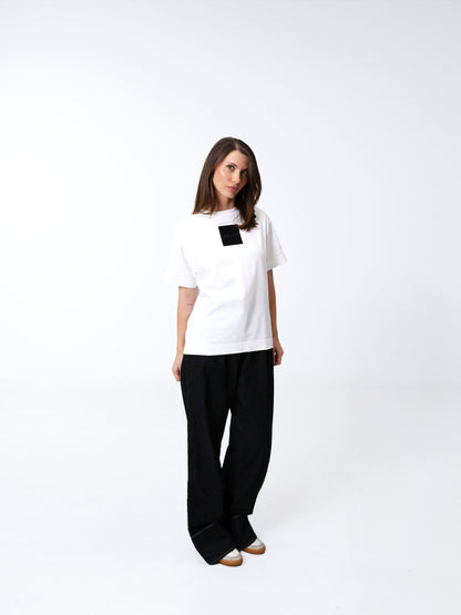 Loop Tee Ice White