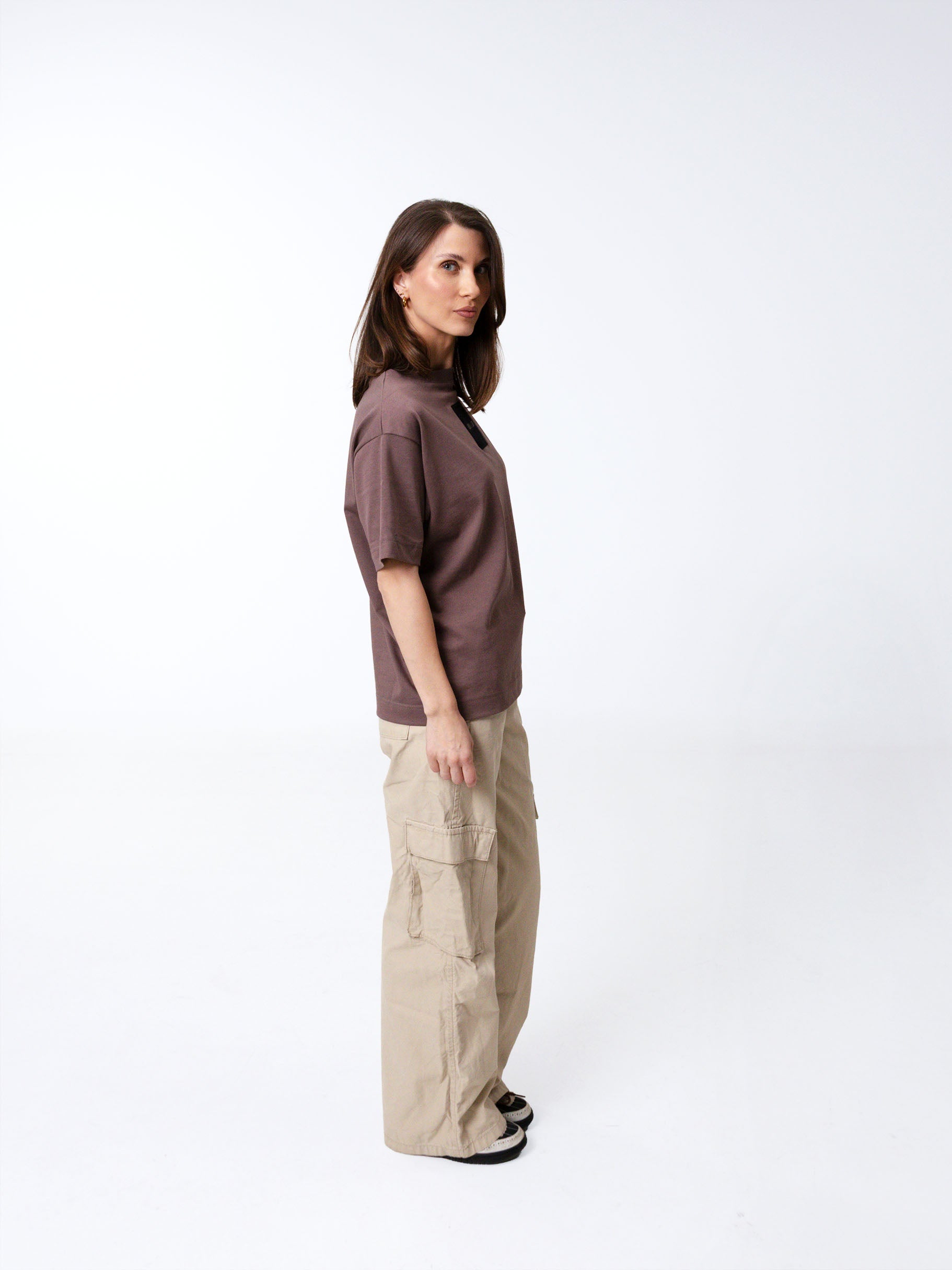 Loop Tee Creamy Mocha
