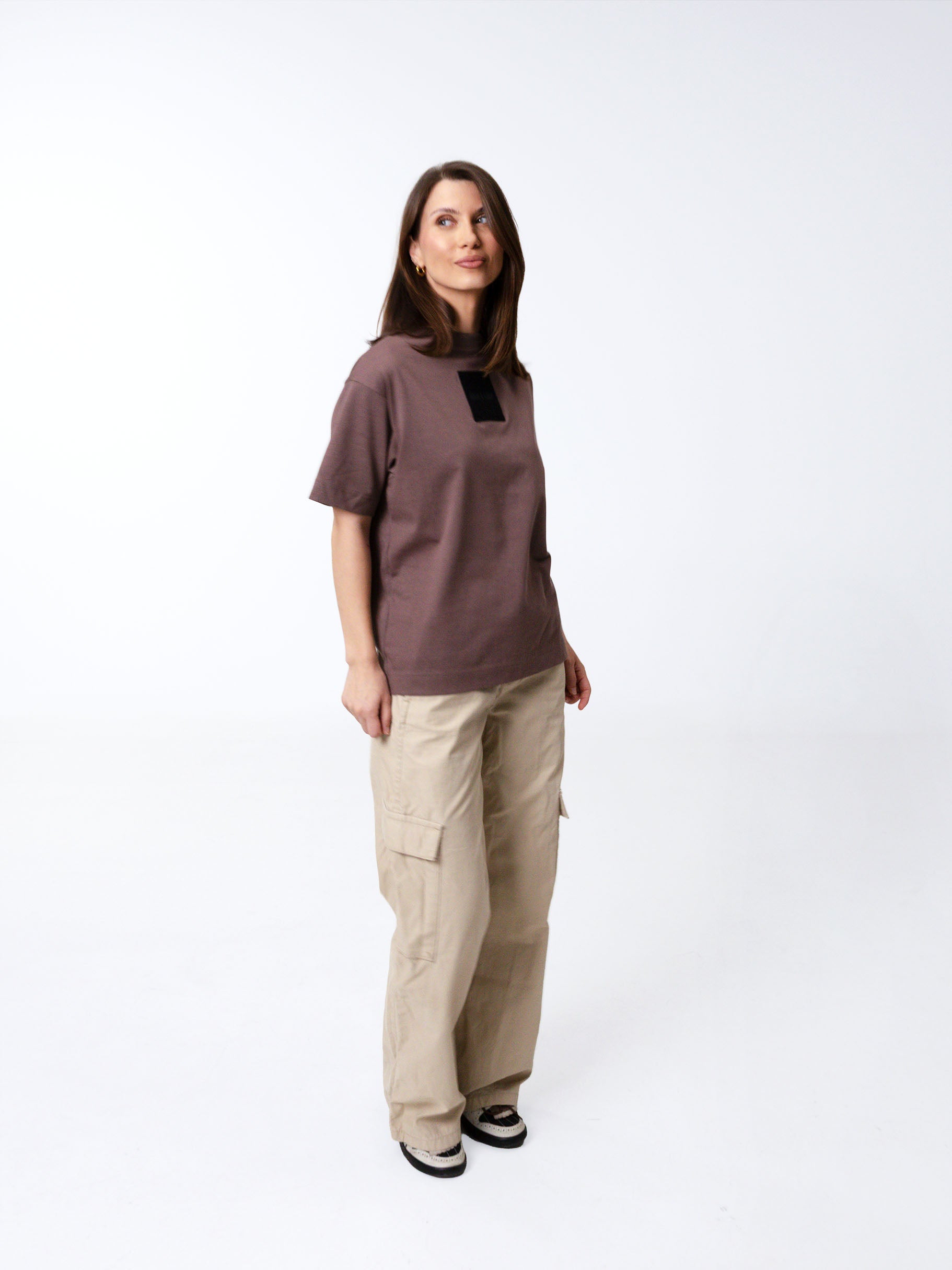 Loop Tee Creamy Mocha