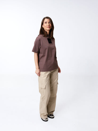 Loop Tee Creamy Mocha