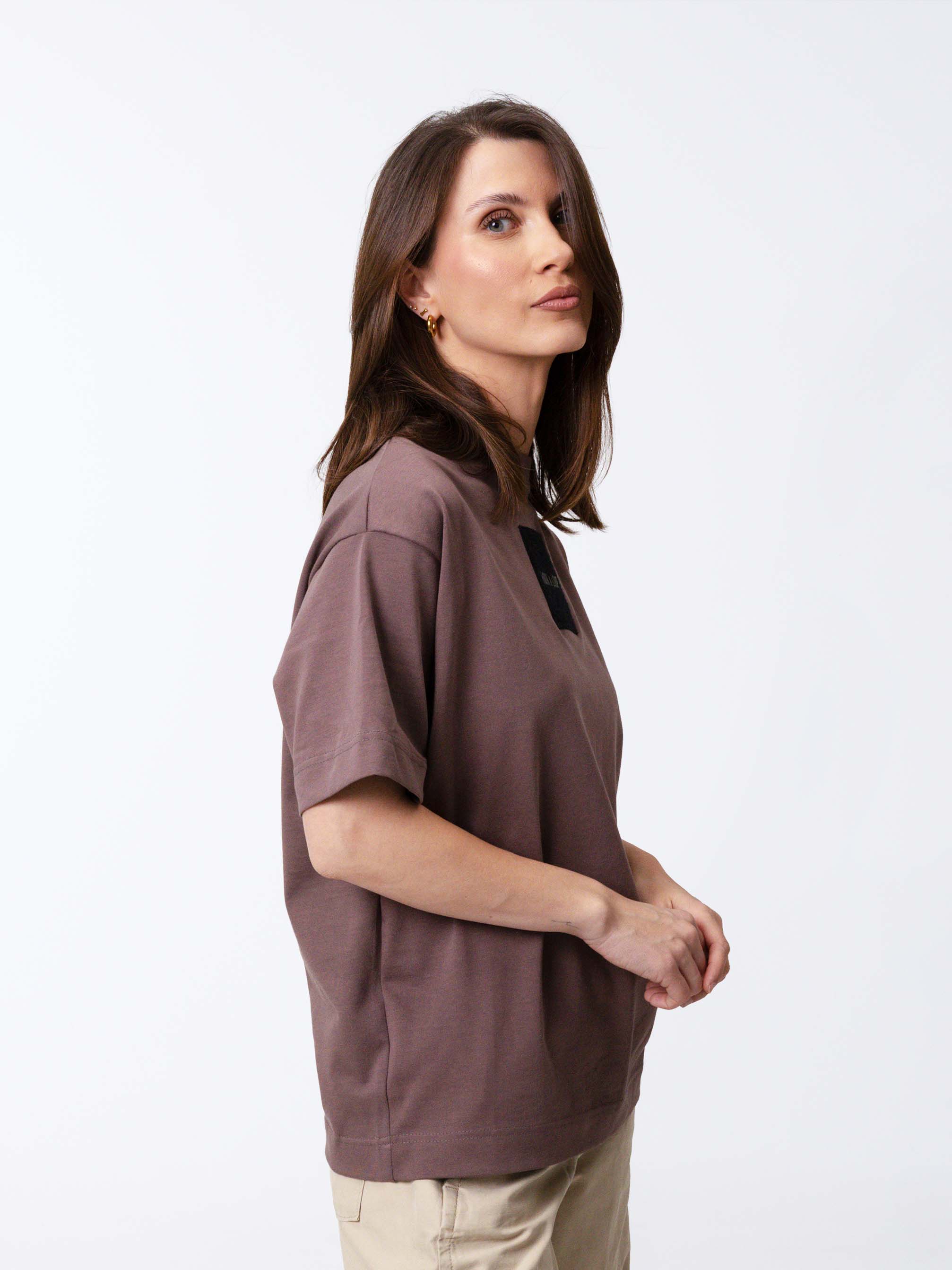 Loop Tee Creamy Mocha