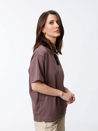 Loop Tee Creamy Mocha