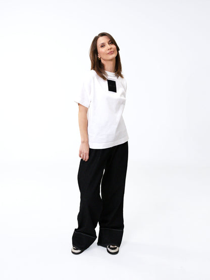 Loop Tee Ice White