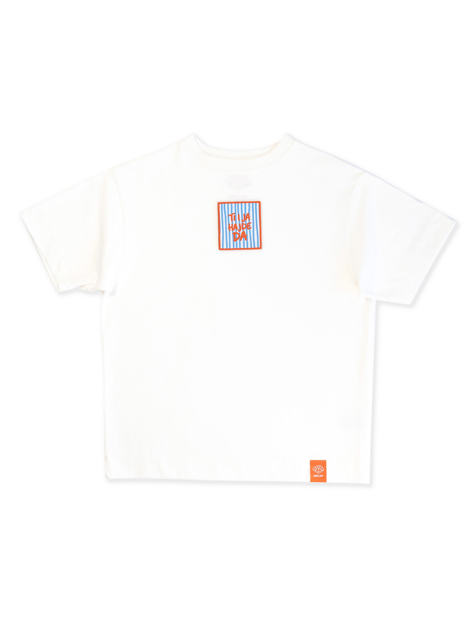 HAJDE DA x Hook & Loop bela majica, model spreda #color_white
