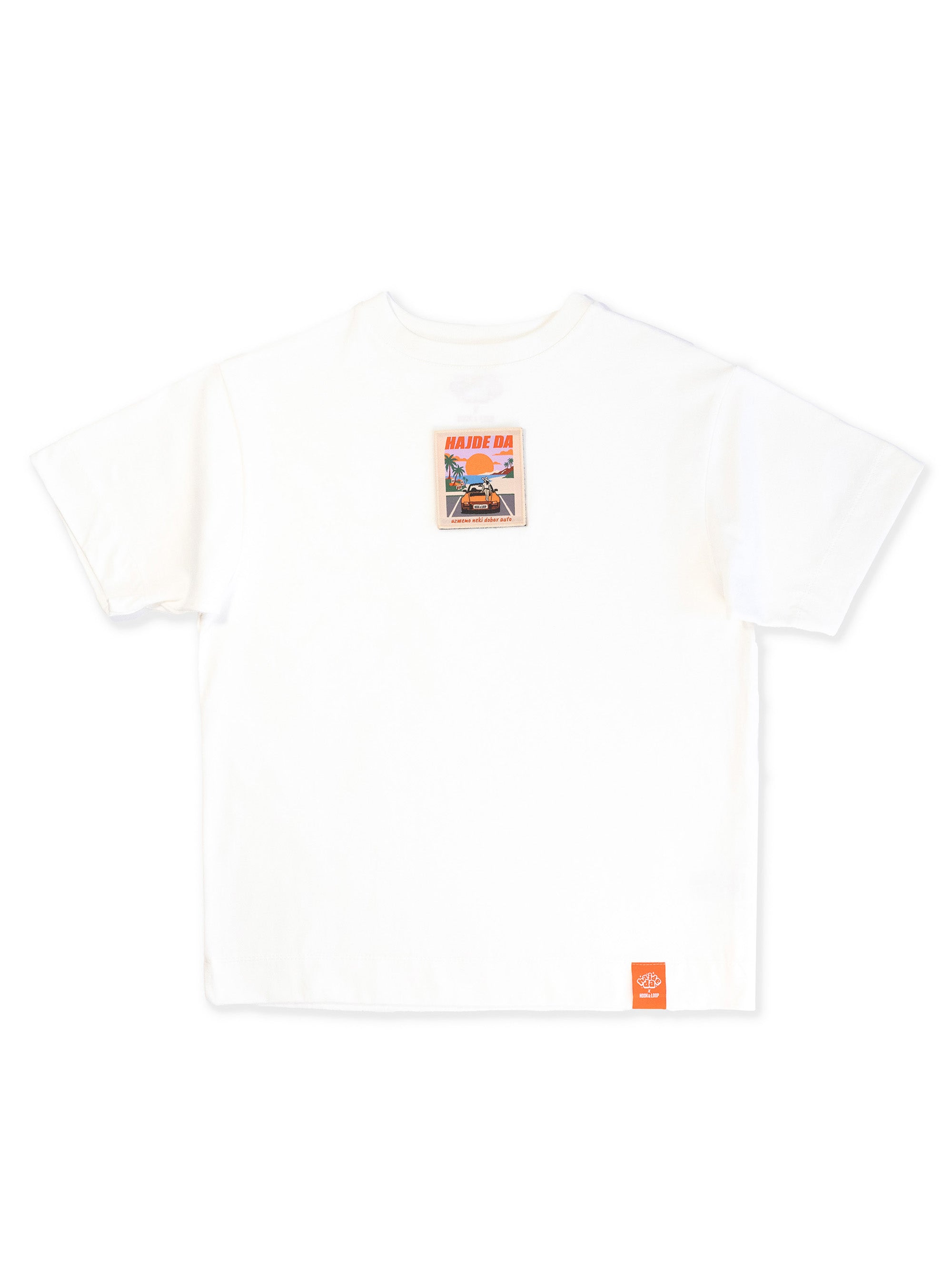 HAJDE DA x Hook & Loop bela majica, model spreda #color_white
